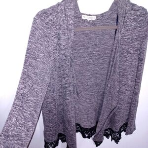 Wallflower W Sz Med..Cardigan w Hood